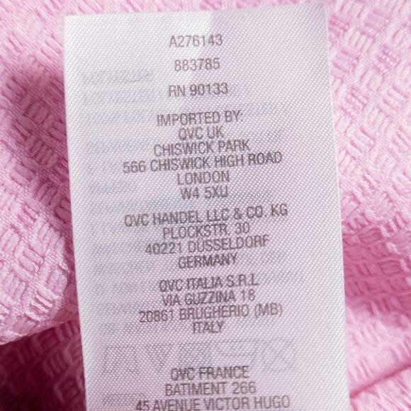 Bob Mackie Wearable Art Pink Jacket Size 1X Barbiecore Clueless Prep - Picture 7 of 9